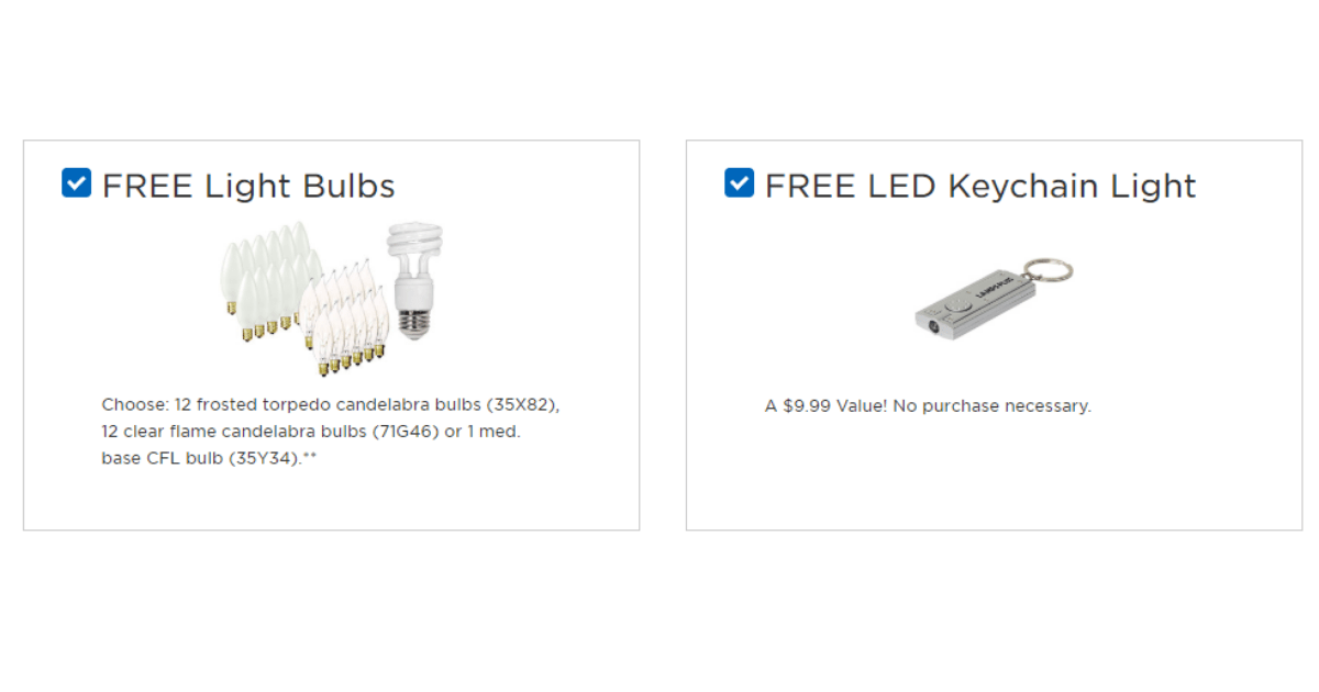 FREE Led Keychain and Light Bulbs at Lamps Plus! The Freebie Guy®