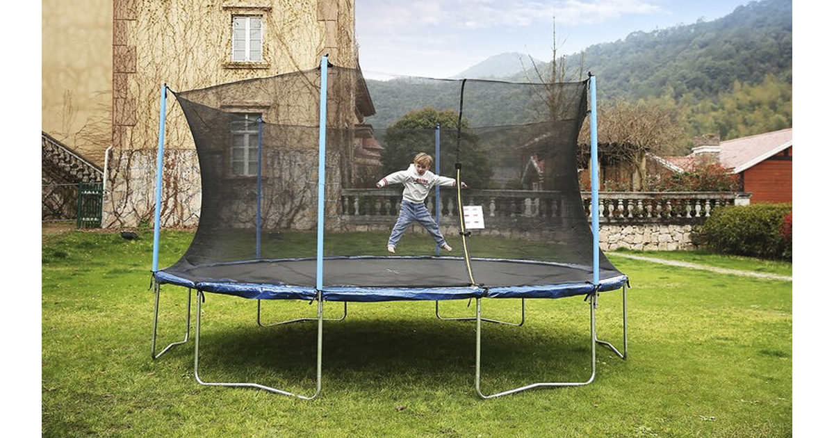16' Trampoline In Stock Now The Freebie Guy® ️️️