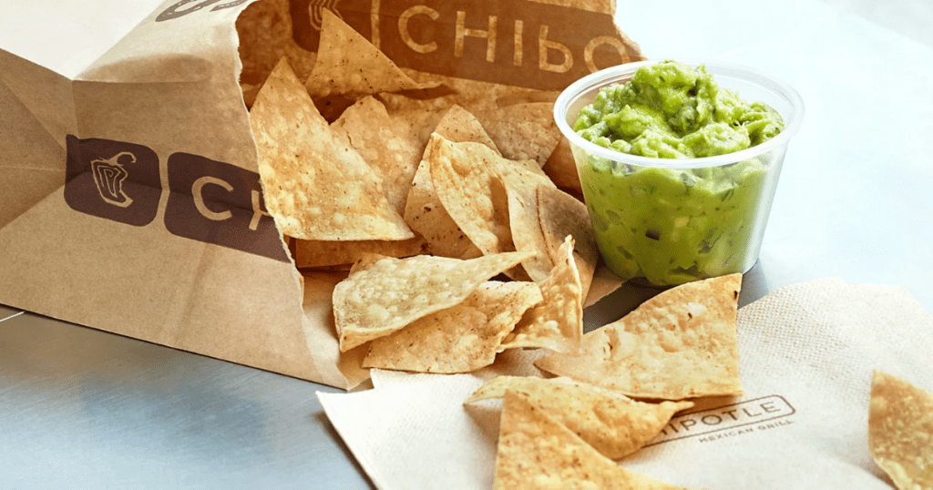 FREE Chipotle Chips and Guac The Freebie Guy®