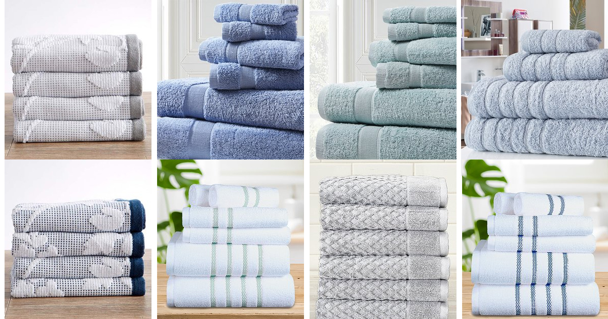 ZULILY UP TO 70 OFF TOWEL SETS + EXCLUSIVE EXTRA 15 OFF The