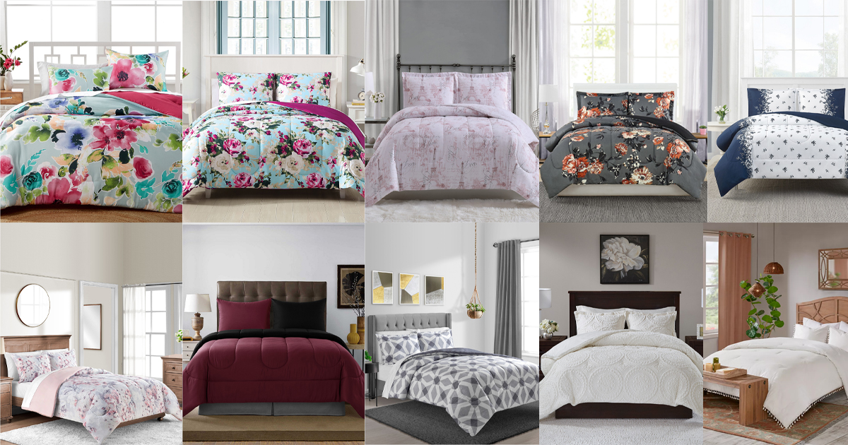 MACY'S 8PC REVERSIBLE COMFORTER SETS ONLY 22.49 The Freebie Guy®
