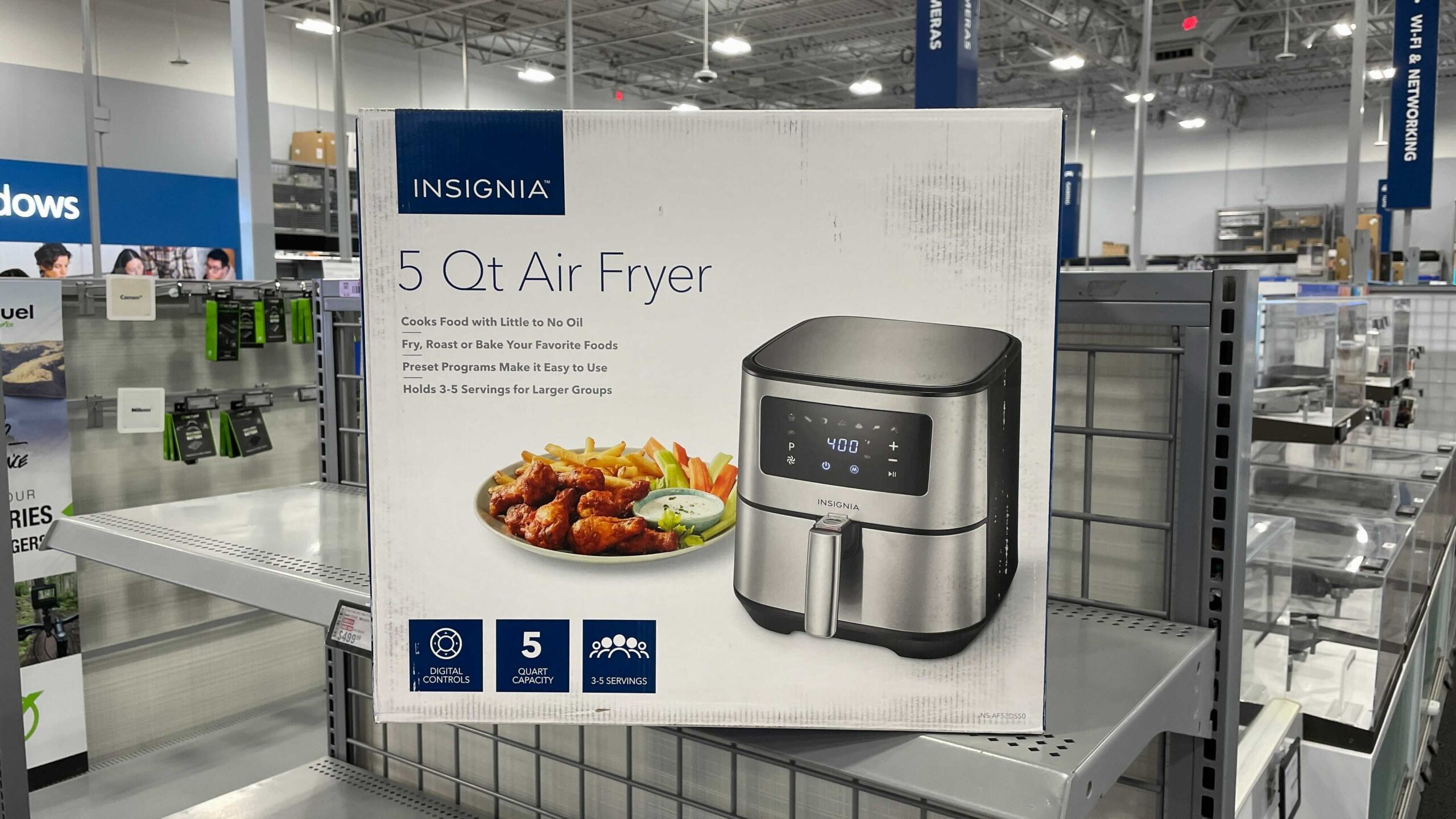 BEST BUY INSIGNIA 5QT DIGITAL AIR FRYER ONLY 54.99 The Freebie Guy®