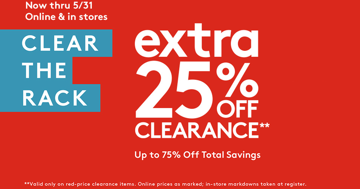 NORDSTROM RACK CLEAR THE RACK SALE The Freebie Guy®
