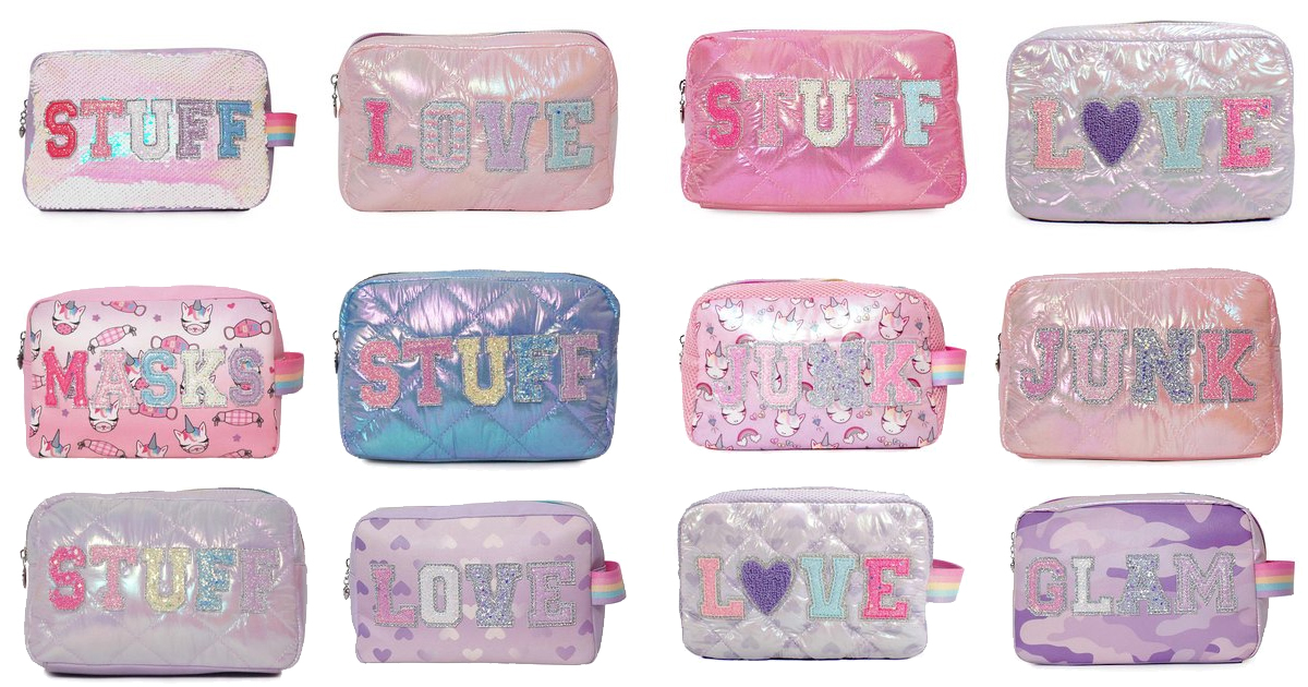 ZULILY OMG ACCESSORIES COSMETIC BAGS ONLY 8.99 The Freebie Guy®