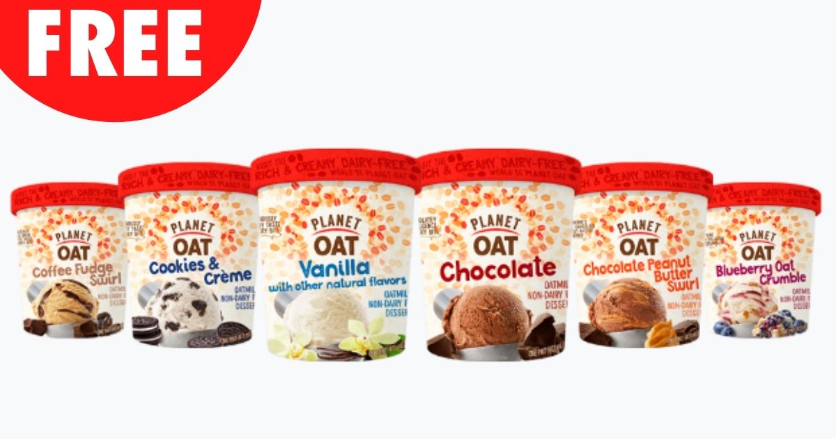 Free Oat NonDairy Frozen Dessert at Publix The Freebie Guy®