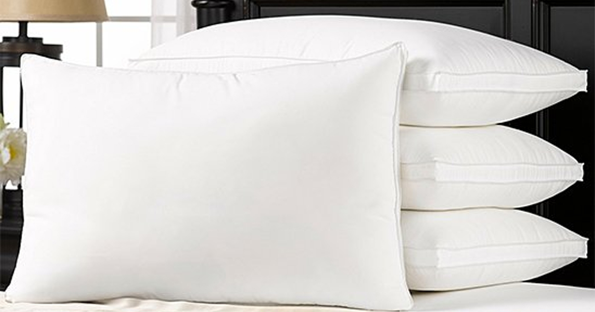 ZULILY ELLA JAYNE GUSSETED 4PK PILLOWS ONLY 29.74 The Freebie Guy®