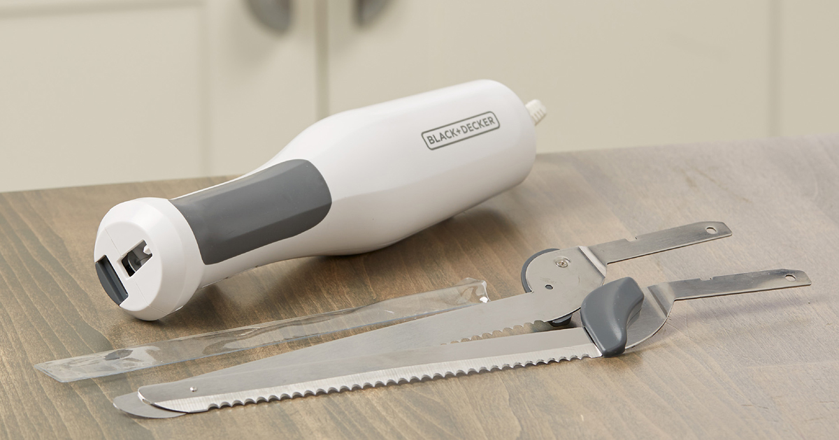WALMART BLACK + DECKER ELECTRIC CARVING KNIFE ONLY 10.47 The