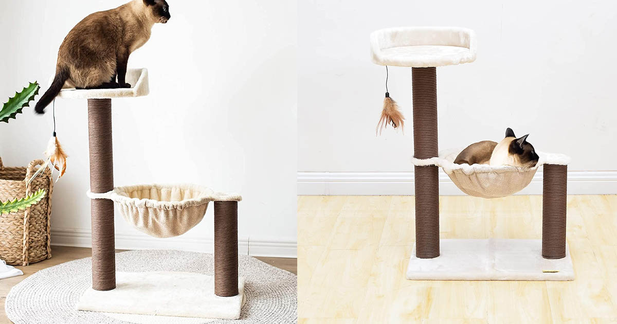 AMAZON CATRY CAT TREE ONLY 25.48 SHIPPED The Freebie Guy Freebies