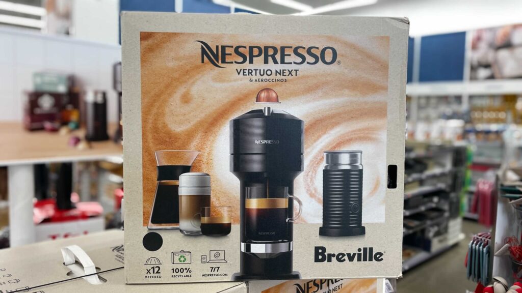 Bed Bath and Beyond NESPRESSO VERTUO NEXT WITH FROTHER ONLY 147.19