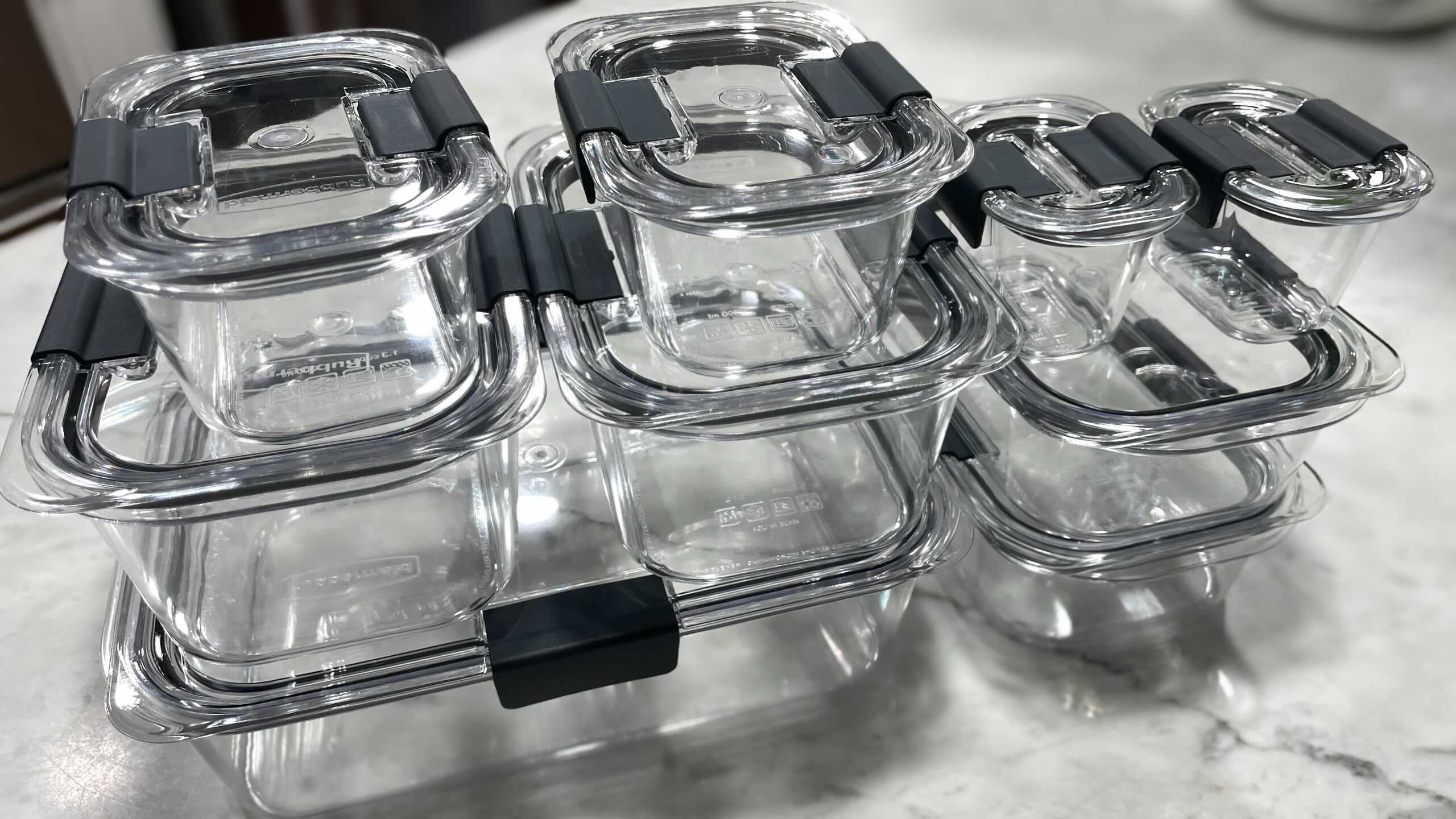 Walmart Rubbermaid Brilliance 18 Piece Set Now Only 24.48 The