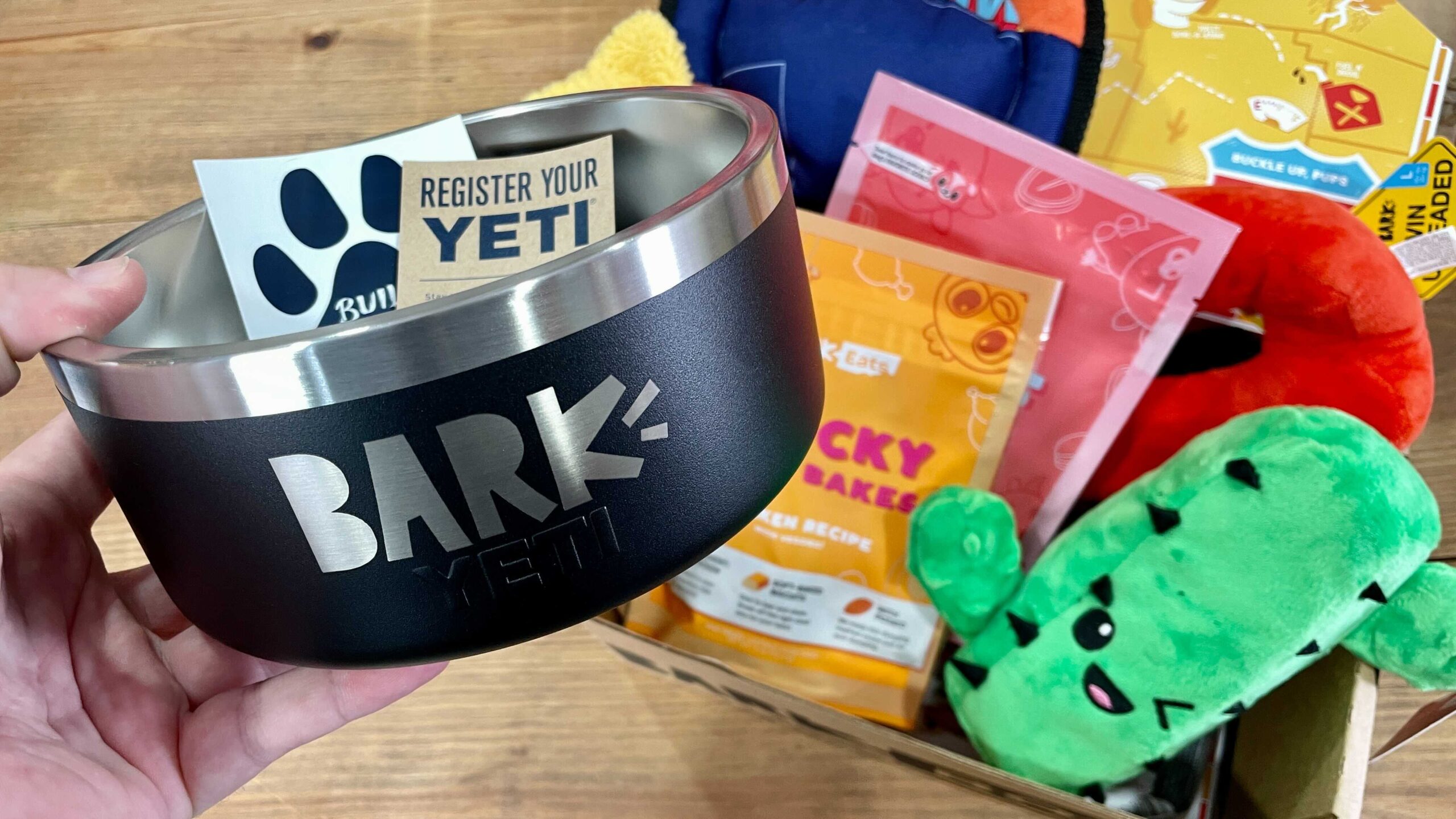 FREE YETI® Dog Bowl from BARKBOX The Freebie Guy® ️️️