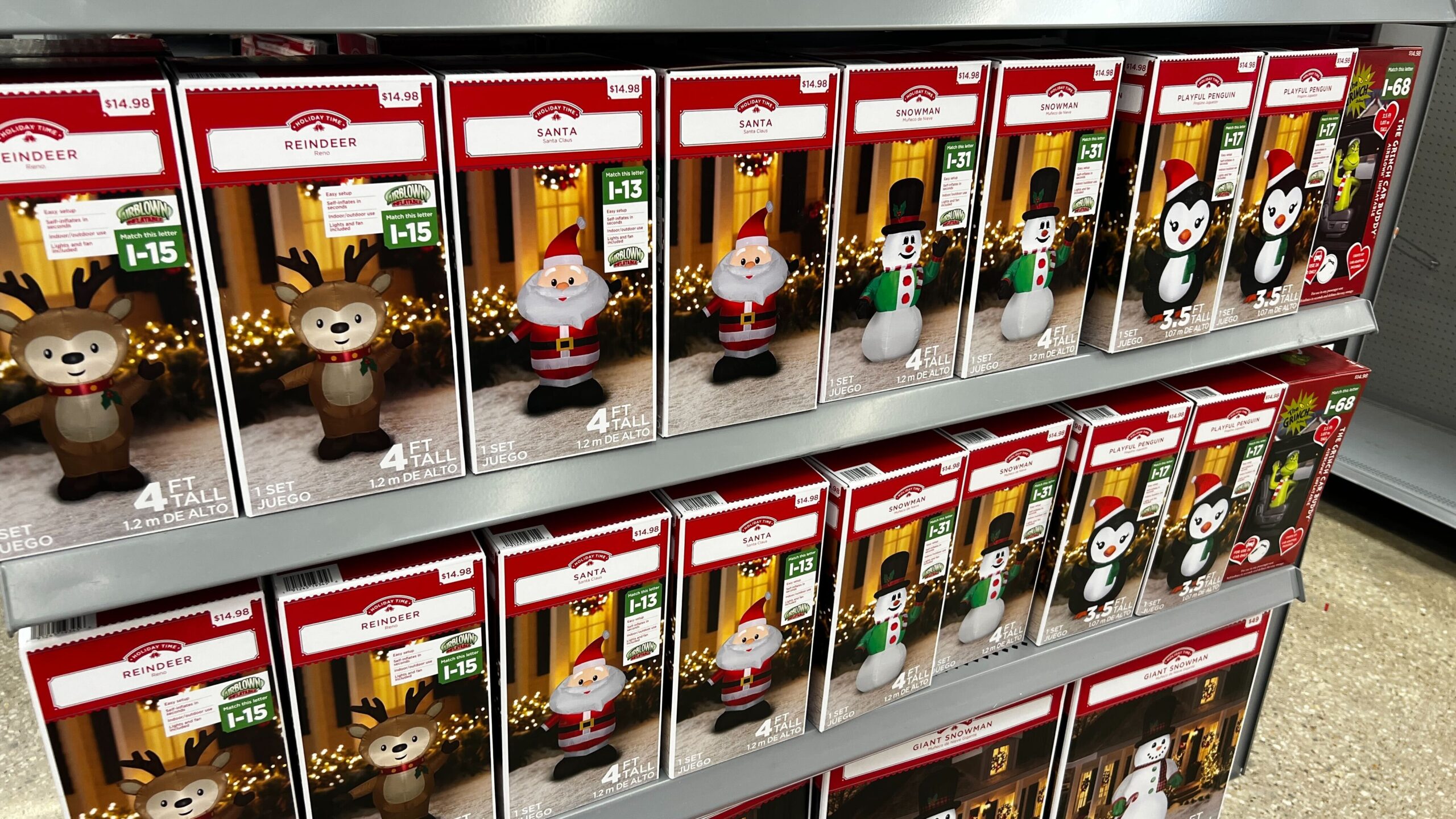 WALMART CHRISTMAS INFLATABLES 50 OFF The Freebie Guy®