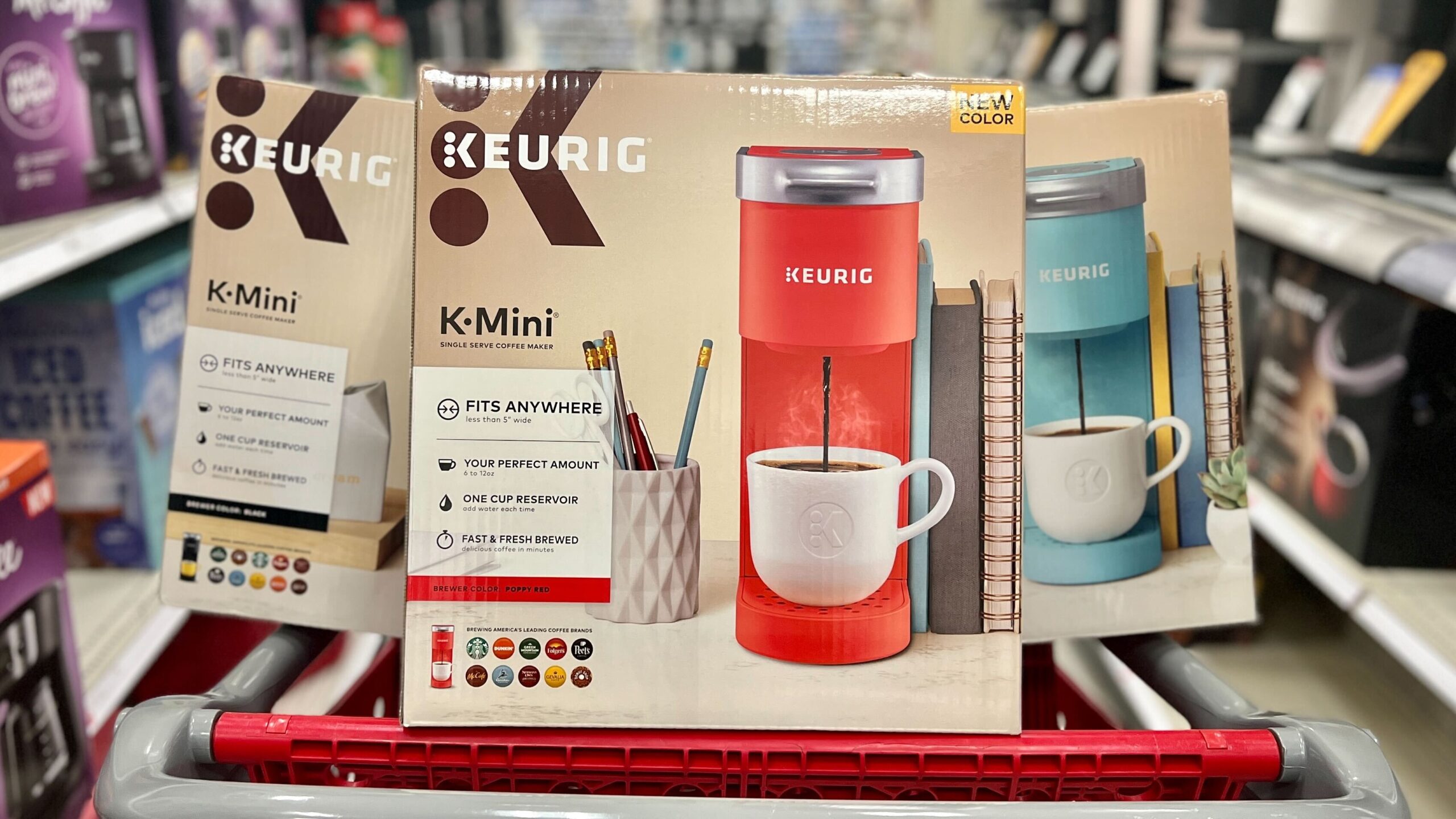 TARGET DEAL DAYS KEURIG KMINI SINGLE SERVE K CUP COFFEE MAKER ONLY