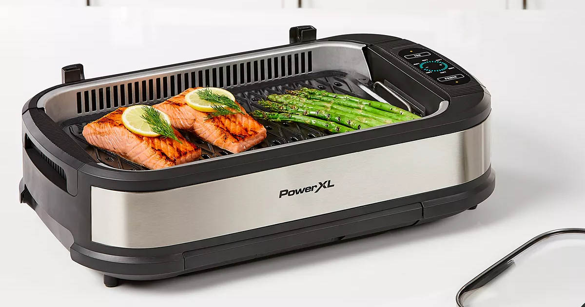 Kohl's PowerXL Smokeless Grill Pro only 67.99 The Freebie Guy® ️️️