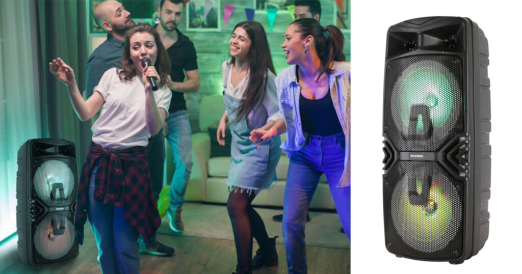 Sylvania Portable Bluetooth Speaker $24.95 (reg $50) - The Freebie Guy® ️️️