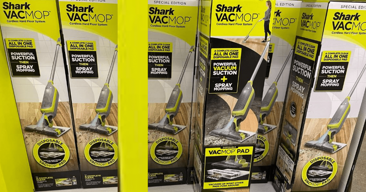 Kohl's Shark Cordless Hard Floor System VacMop As Low As 49.99 After