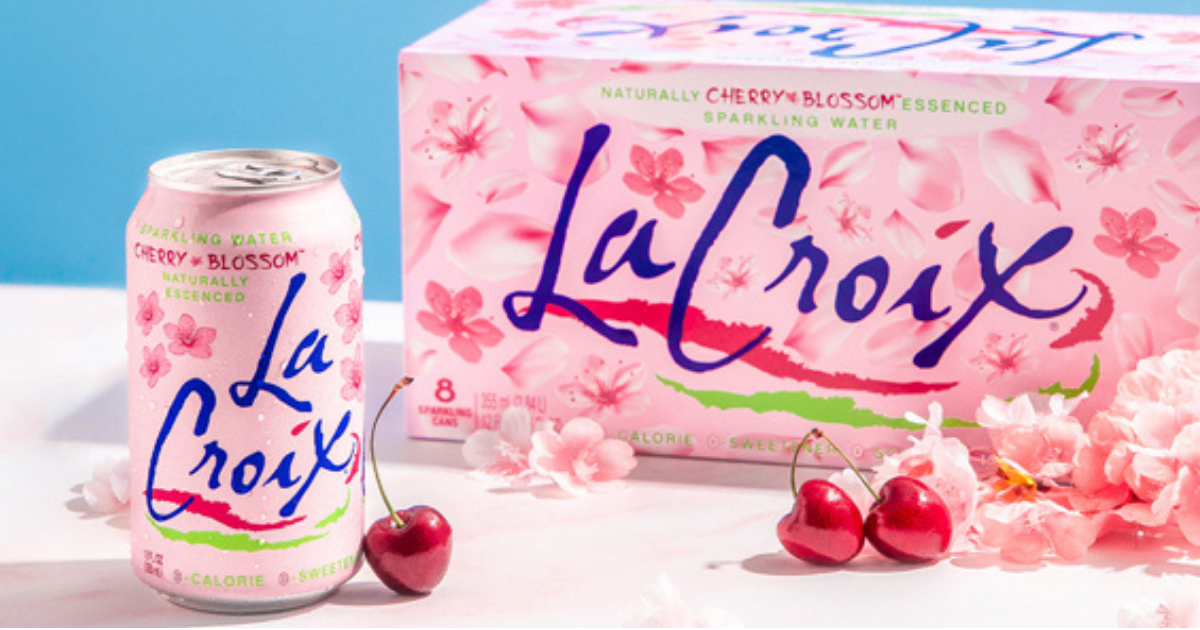 LaCroix Sparkling Water Cherry Blossom Instagram Giveaway The Freebie Guy®