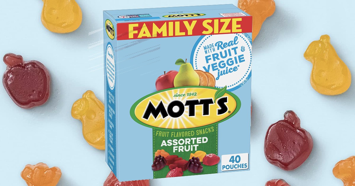 Mott's Fruit Snacks 40Count Box Only From 5.xx Shipped with Amazon Prime The Freebie Guy® ️️️