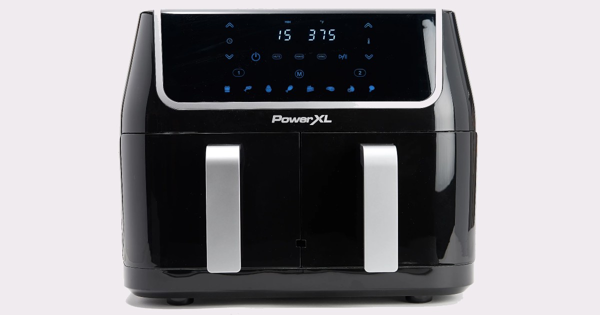 QVC PowerXL 10Quart Dual Basket Air Fryer as Low as 79 The