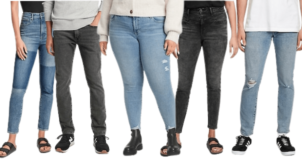 Gap Factory Jeans From Just 10.49 The Freebie Guy® ️️️