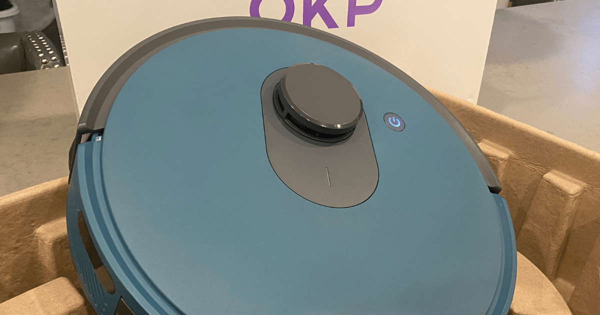Amazon OKP L1 Robot Vacuum Cleaner w/Laser Navigation 73 Off The