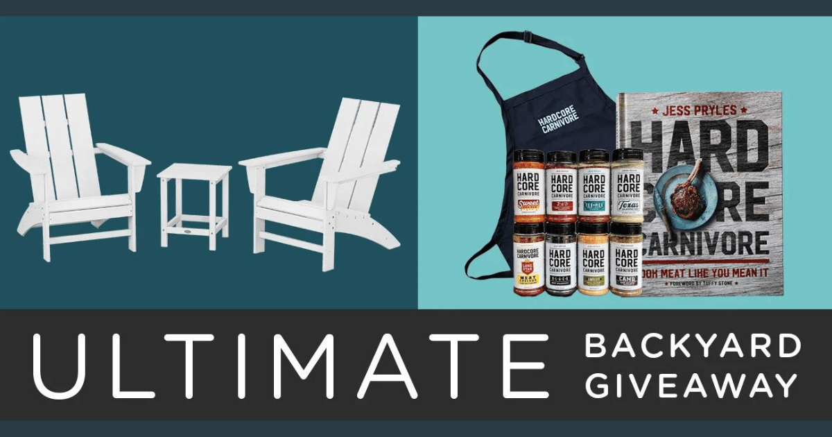 Polywood Ultimate Backyard Giveaway The Freebie Guy®