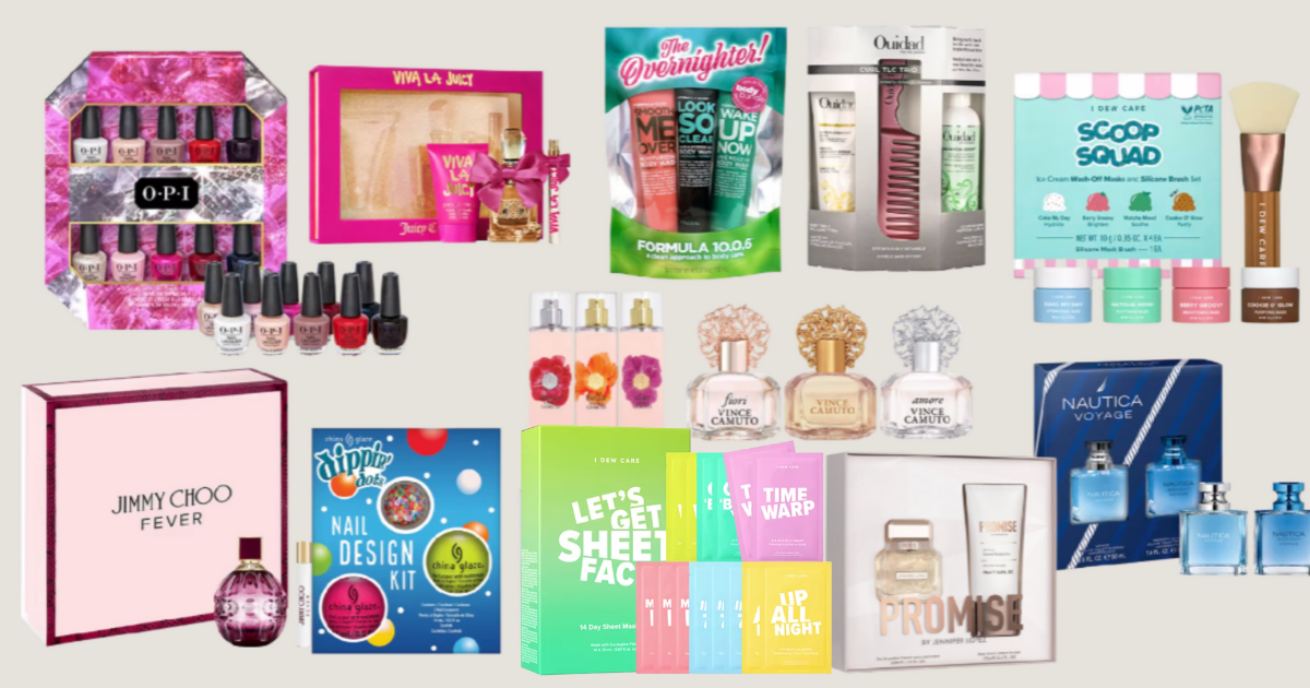 SO Many Fun Gift Sets At JCPenney! Black Friday Pricing Going On All