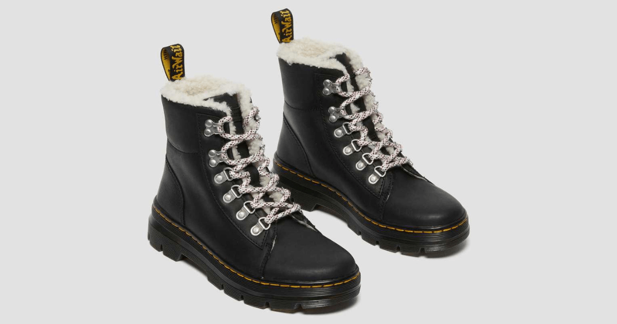 Nordstrom Rack Dr. Martens Womens Combs Wyoming Faux Fur Boot Only