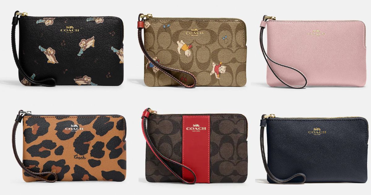 Coach Outlet Extra 20 Off Sale = Wristlets from 21 (Reg. 88