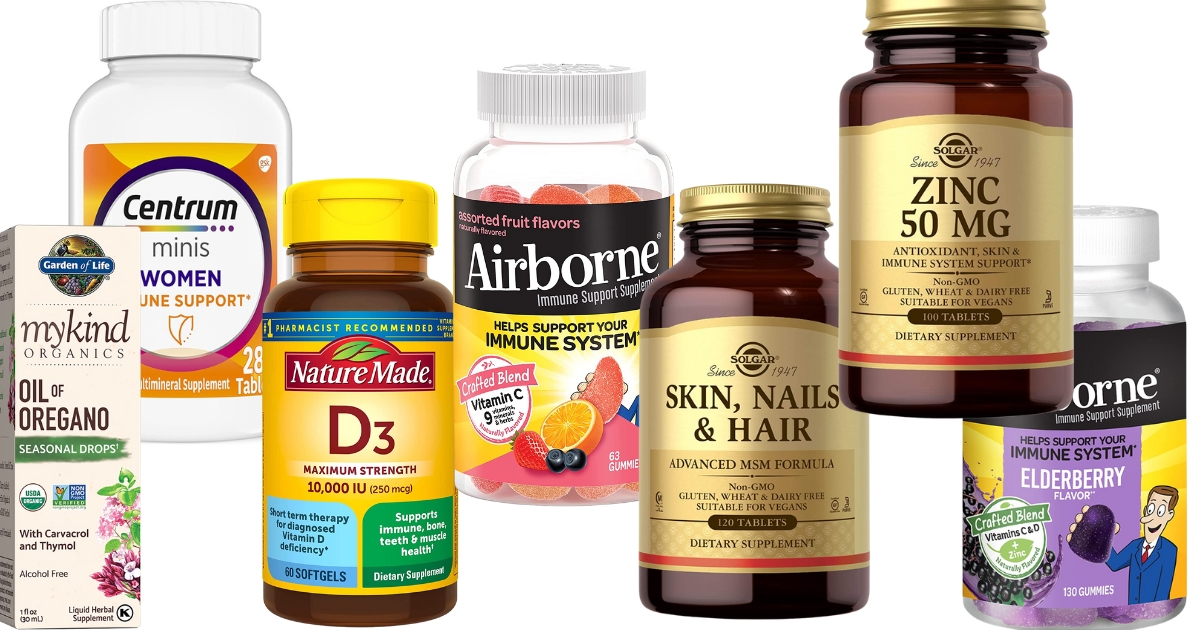 Amazon Up to 50 Off Vitamin & Immunity Products + More Savings w
