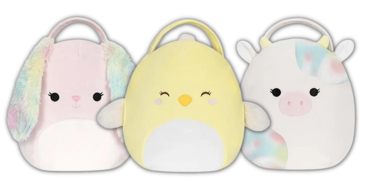Kohl's Squishmallow Easter Baskets Now Available! The Freebie Guy® ️️️