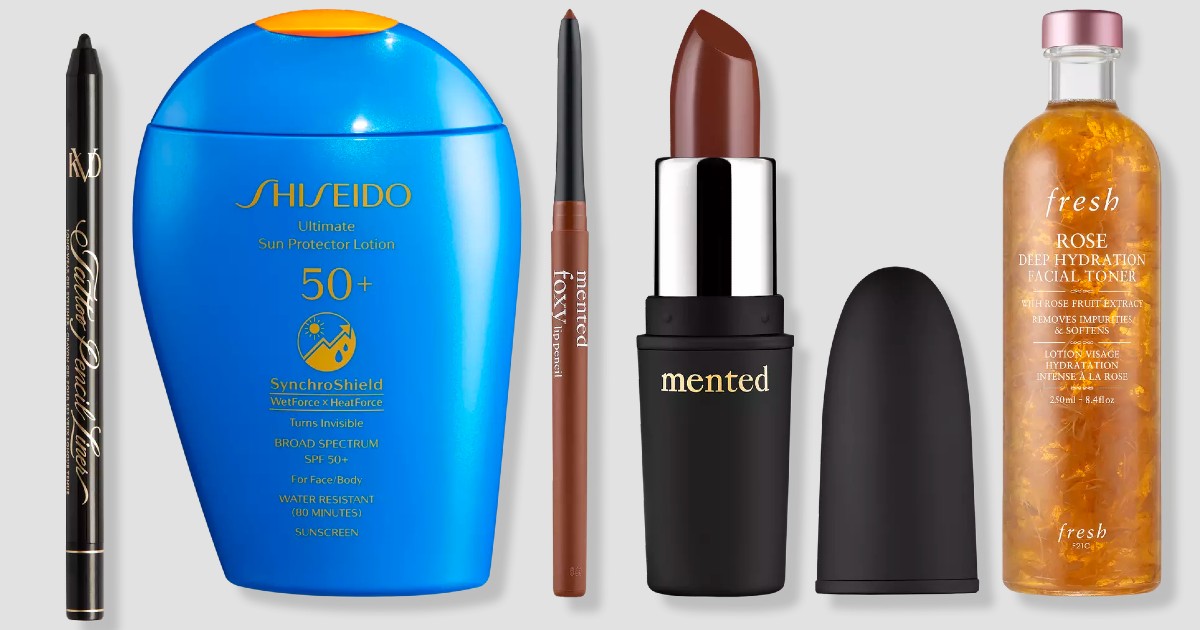 Ulta Beauty 21 Days of Beauty 50 Off Shiseido, KVD Beauty, Mented