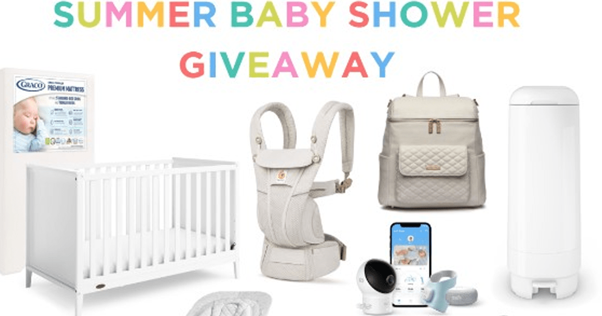 Summer Baby Shower Giveaway The Freebie Guy®