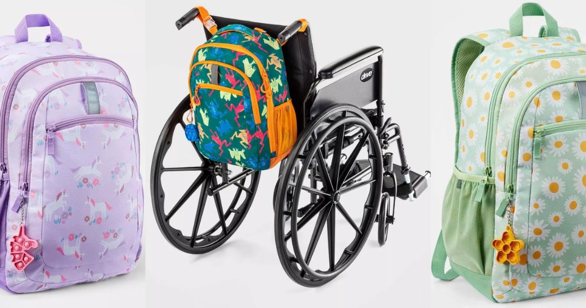 40 Off Cat & Jack Backpacks at Target Includes Adaptive Styles The
