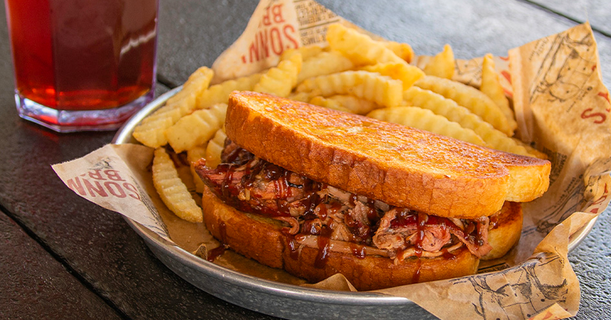 Free Pork Big Deal for Teacher's at Sonny's BBQ The Freebie Guy® ️️️