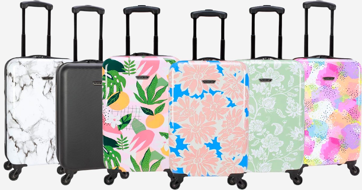 Prodigy Resort 20Inch CarryOn Fashion Hardside Spinner Luggage The