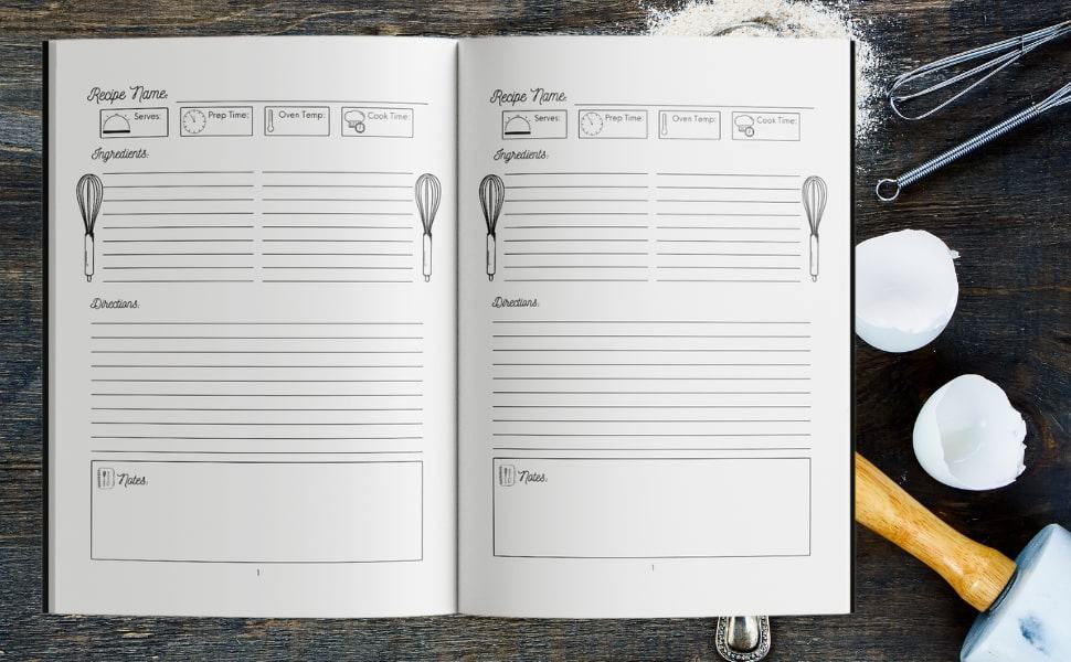 Best Blank Recipe Book Your Homemade Guide 2023 AtOnce