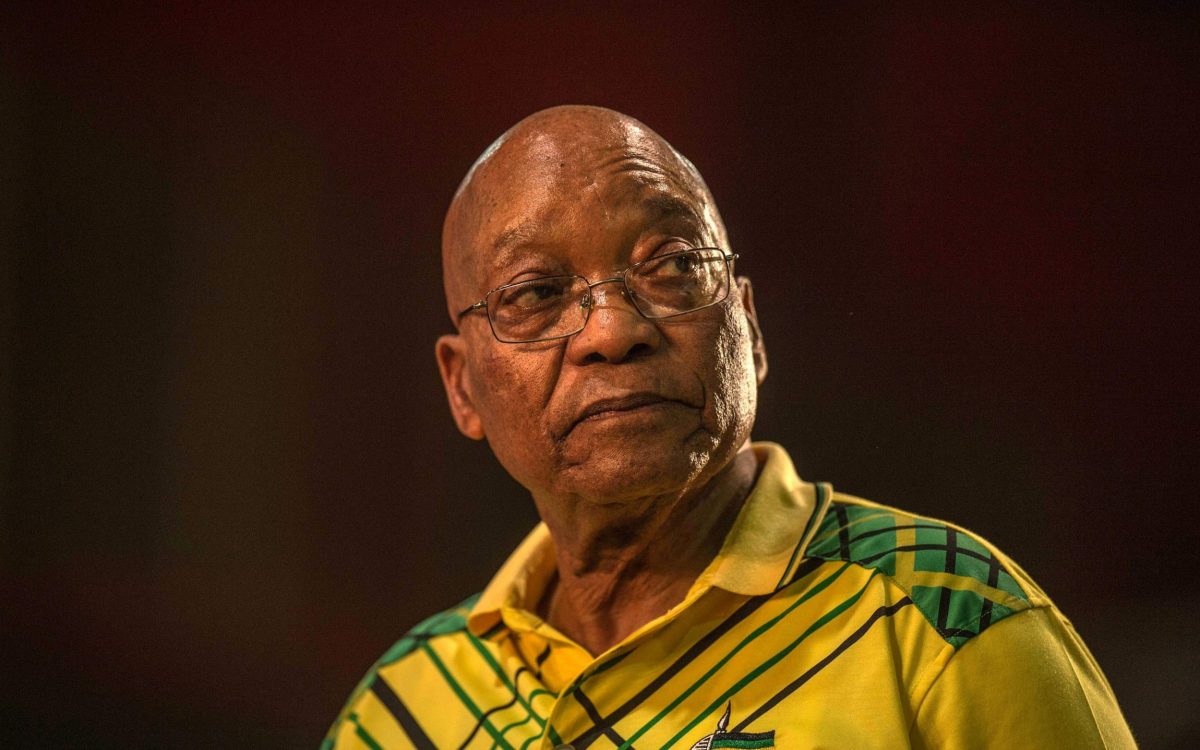 He spoke darkly about the. Zuma wakes up in jail - The Free Stater