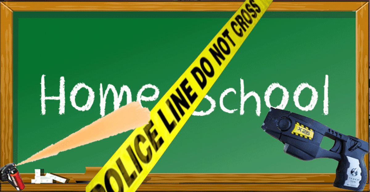 Homeschool Parents Tasered, PepperSprayed, Handcuffed, for "Messy
