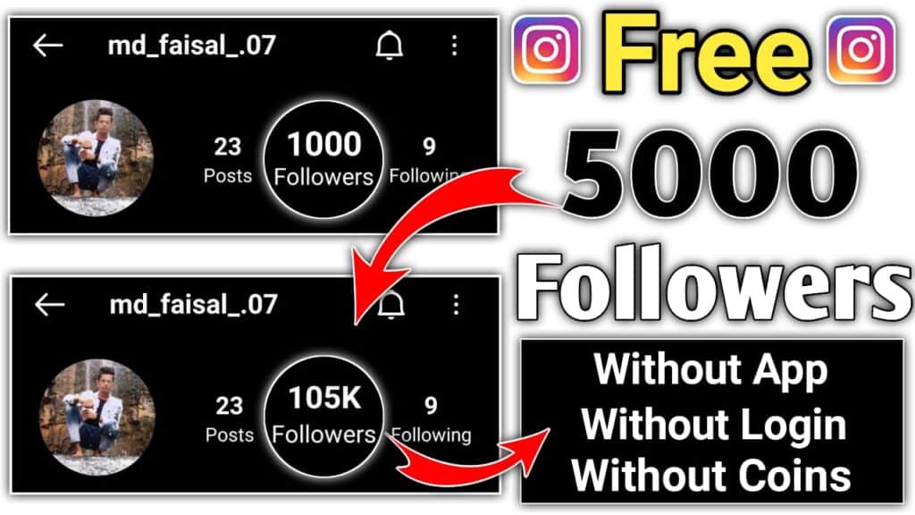 InsFree Get Free Instagram Followers [without login] The Free Trick