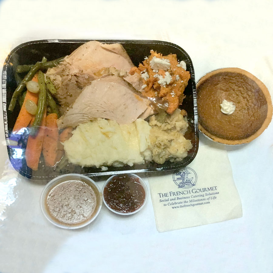 Oven Ready Complete Turkey Dinner The French Gourmet