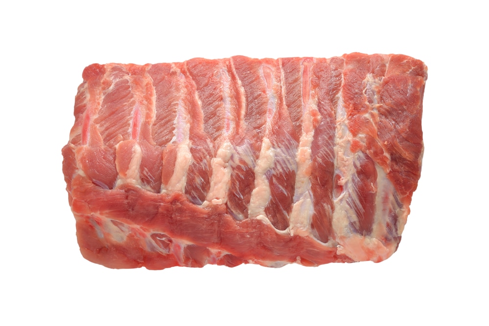 Spain Pork Loin Ribs bone in (Baby back Ribs) raw 700g1Kg pc Frozen