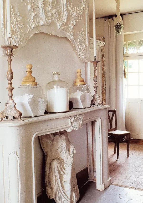 French Rustic Decorating Using White French Provincial Furniture