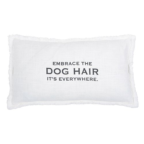 Embrace The Dog Hair Pillow The French Table