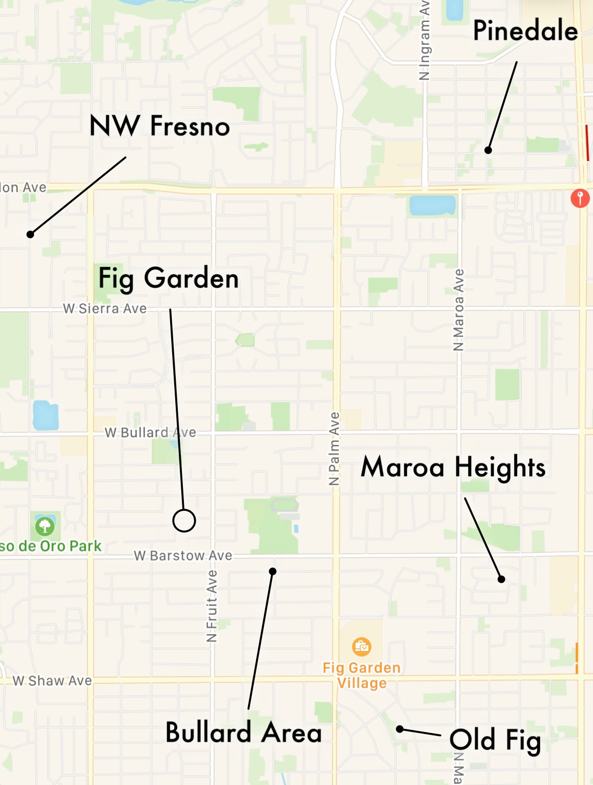 Where Is The Fig Garden Area Of Fresno? The Fresnan