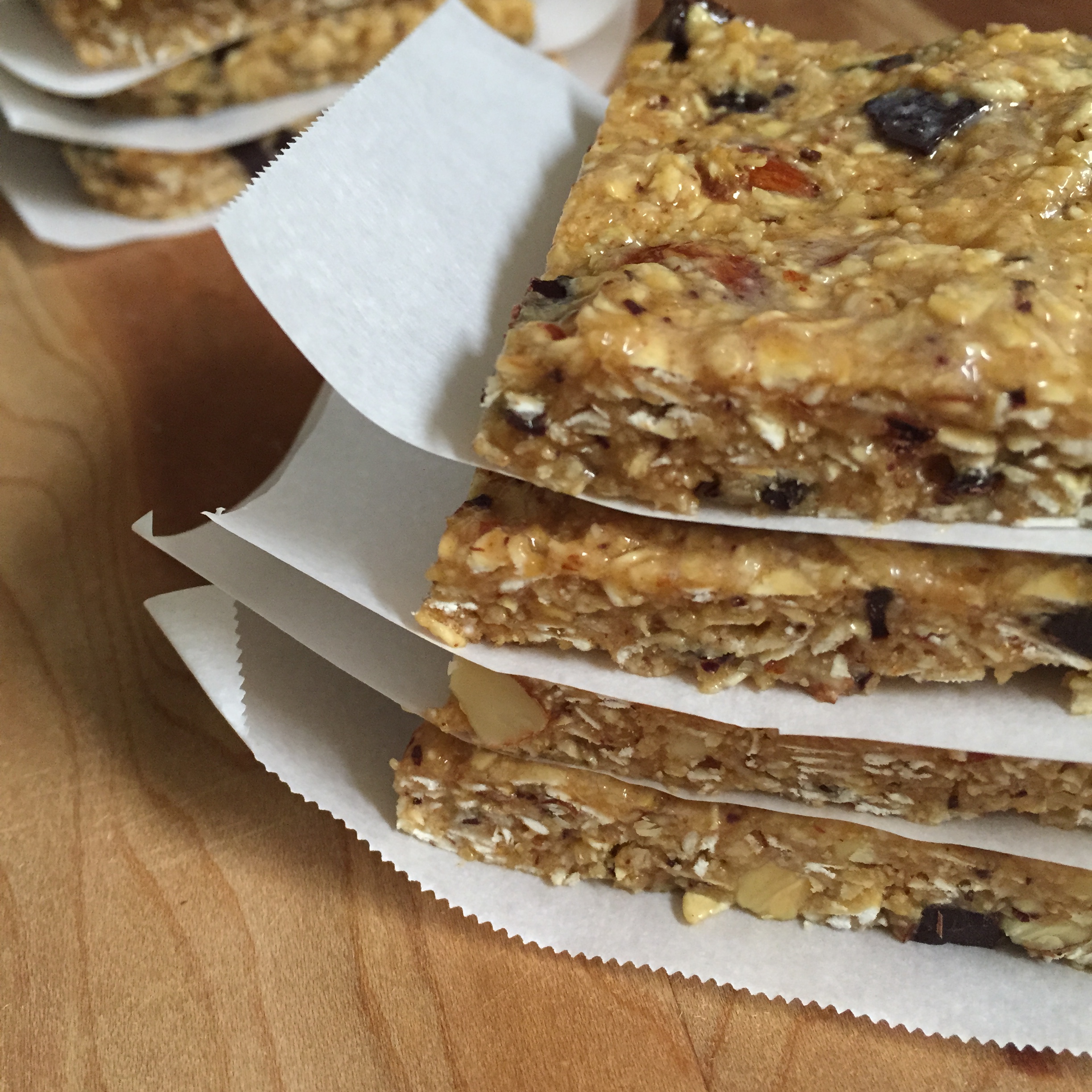 No Bake Breakfast Granola Bars The Friendly Fig