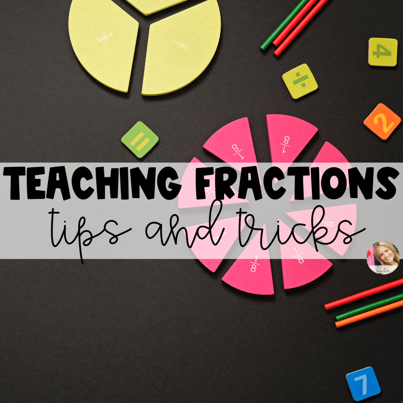 Teaching Fractions to 3rd Graders - The Friendly Teacher
