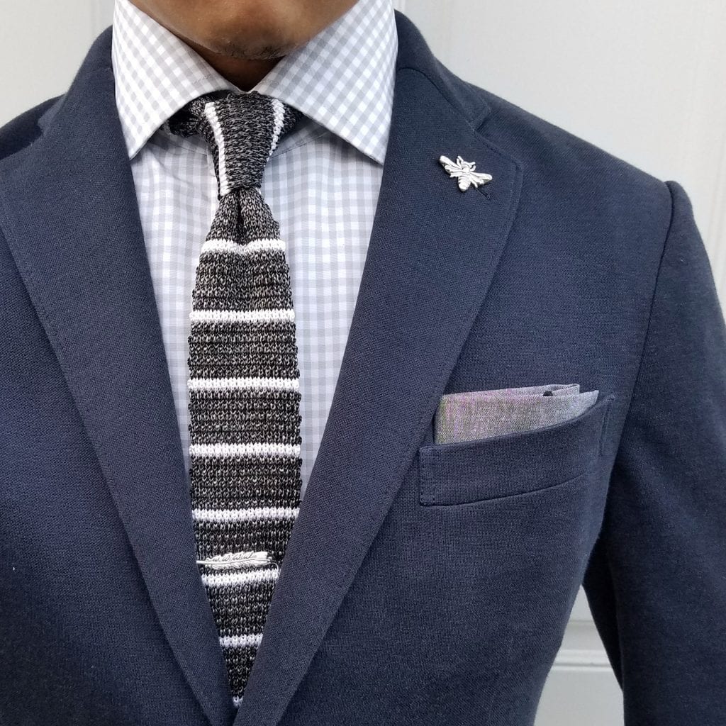 How To Wear A Tie Pin Correctly HWIA