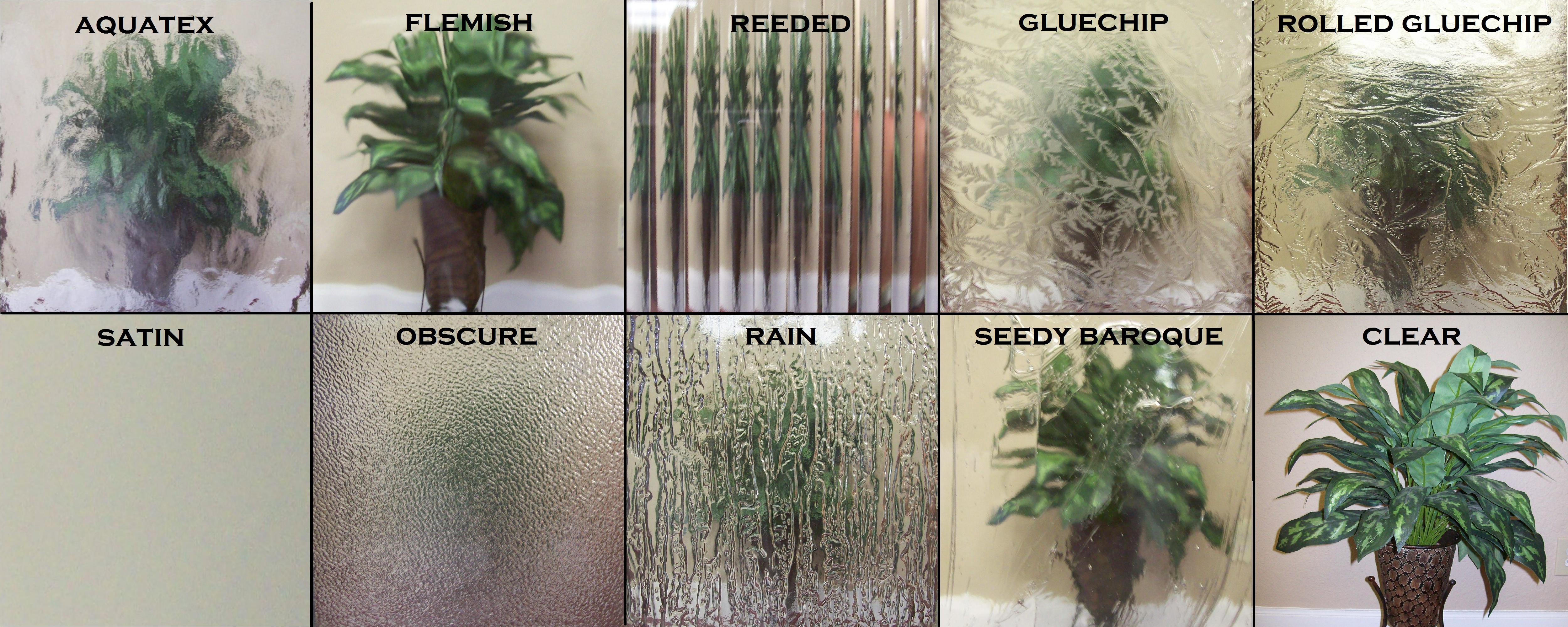 Signature Glass Options The Front Door Company