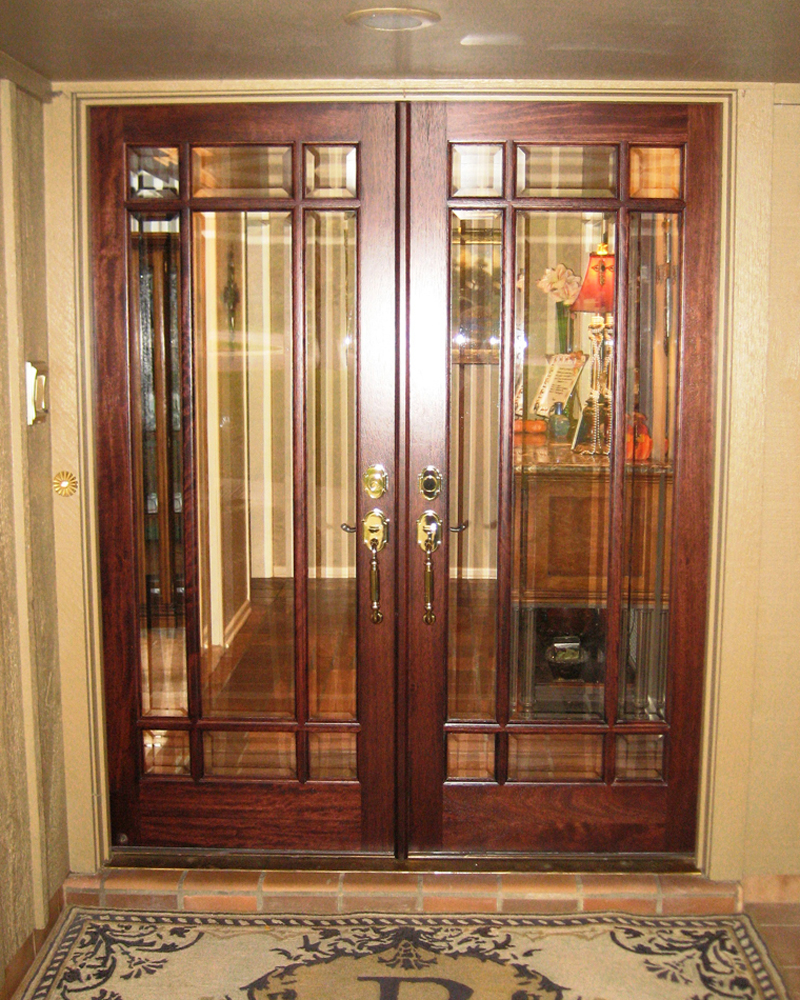 Divided Lite Wood Door Gallery The Front Door Company